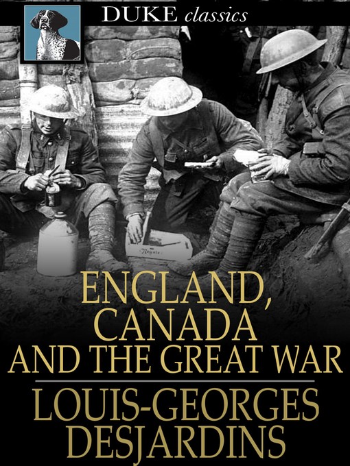 תמונה של  England, Canada and The Great War